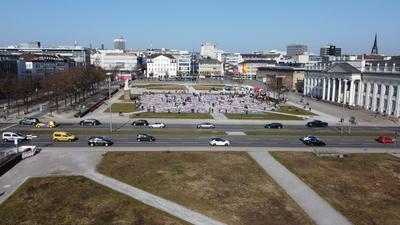 Internationaler Frauentag Kassel-stock-photo