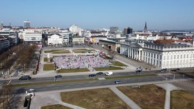 Internationaler Frauentag Kassel-stock-photo