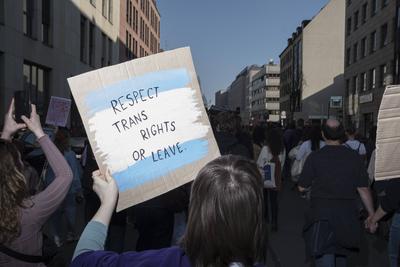 08.03.2025, 8.M?rz Demonstration, N?rnberg: Zum feministischen Kampftag / internationalen Frauentag / Weltfrauentag ging-stock-foto