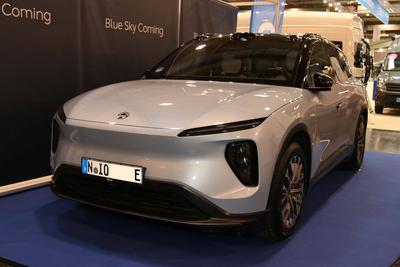 NIO EL6 (Elektroauto mit E-Kennzeichen), Reise + Camping Essen (19. - 23.02.2025, Messe Essen, Nordrhein-Westfalens gr??-stock-photo