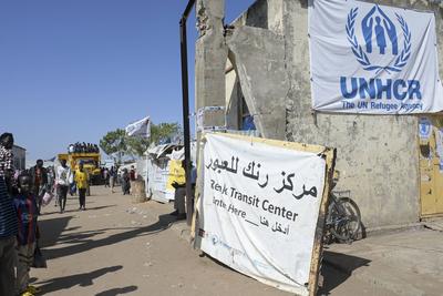 South Sudan, refugees of war in Sudan-stock-photo