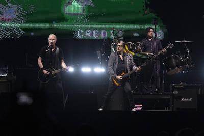 Show of the american band offspring in sao paulo-stock-photo