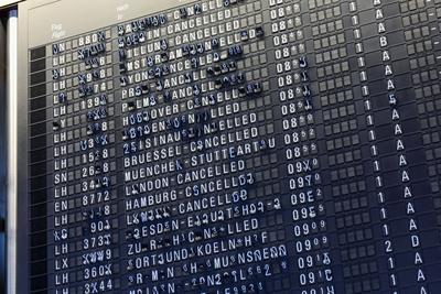 Warnstreik der Gewerkschaft Verdi-stock-foto