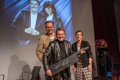 40 Jahre Modern Talking im Haus der Geschichte Bonn - 11.03.2025-stock-photo