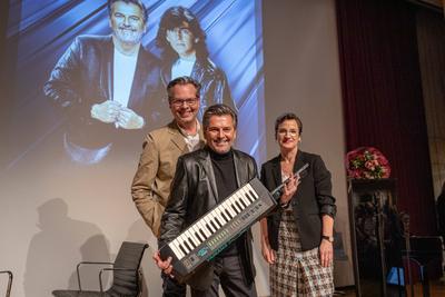 40 Jahre Modern Talking im Haus der Geschichte Bonn - 11.03.2025-stock-photo