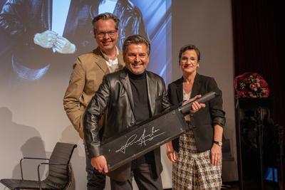 40 Jahre Modern Talking im Haus der Geschichte Bonn - 11.03.2025-stock-photo