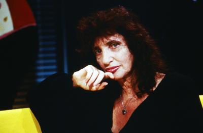 Nova - Bitte recht weiblich Nova - Bitte recht weiblich, Frauenmagazin, Deutschland 1994, Interviewgast: Schauspielerin-stock-photo