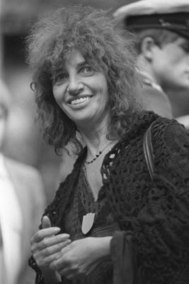 Peggy PARNASS, Deutschland/Schweden, Schauspielerin, Autorin, Portraet, Portr?t, Portrait, angeschnittenes Einzelbild,-stock-foto