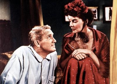 Spencer Tracy Katherine Hepburn Die beiden Anwaelte Adam Spencer Tracy und Amanda Bonner Kathari-stock-foto