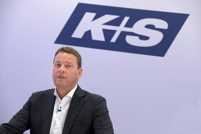 Bilanzpressekonferenz der K + S Aktiengesellschaft-stock-foto