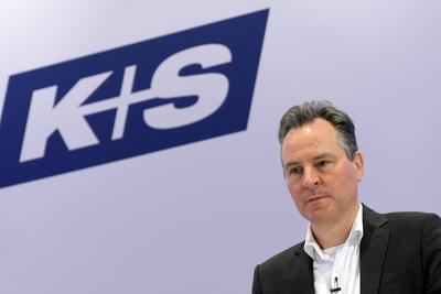 Bilanzpressekonferenz der K + S Aktiengesellschaft-stock-foto