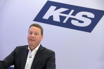 Bilanzpressekonferenz der K + S Aktiengesellschaft-stock-foto