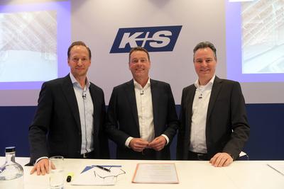 Bilanzpressekonferenz der K + S Aktiengesellschaft-stock-foto