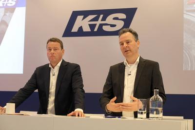 Bilanzpressekonferenz der K + S Aktiengesellschaft-stock-foto