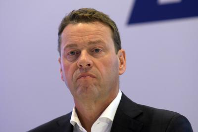 Bilanzpressekonferenz der K + S Aktiengesellschaft-stock-foto