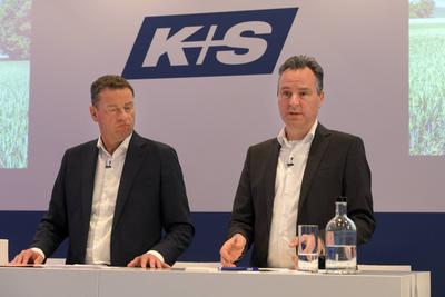 Bilanzpressekonferenz der K + S Aktiengesellschaft-stock-foto