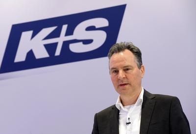 Bilanzpressekonferenz der K + S Aktiengesellschaft-stock-foto