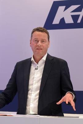 Bilanzpressekonferenz der K + S Aktiengesellschaft-stock-foto