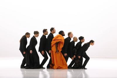 Komische Oper Berlin Echnaton-stock-photo