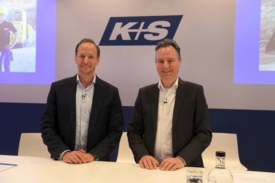 Bilanzpressekonferenz der K + S Aktiengesellschaft-stock-foto