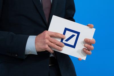 Deutsche Bank Jahresmedienkonferenz 2025-stock-foto