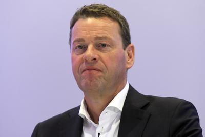 Bilanzpressekonferenz der K + S Aktiengesellschaft-stock-foto