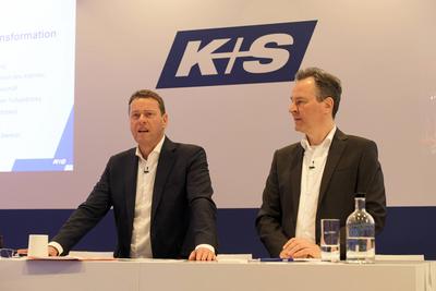 Bilanzpressekonferenz der K + S Aktiengesellschaft-stock-foto
