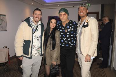 Max Kruse, Dilara Mardine, Julian F.M. Stoeckel, Marcell Damaschke-stock-foto