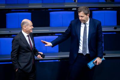 Deutscher Bundestag, 213. Plenarsitzung-stock-foto