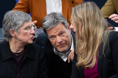 Deutscher Bundestag, 213. Plenarsitzung-stock-foto