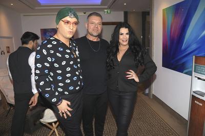 Julian F.M. Stoeckel, Stefan Braun, Iris Klein-stock-foto