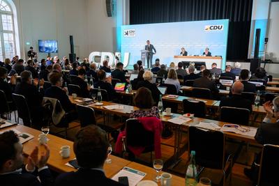 CDU Hessen-stock-foto