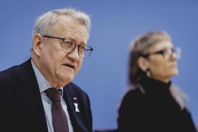 Pressekonferenz der UBSKM-stock-foto