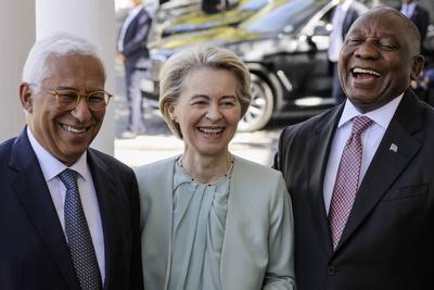 Eighth South Africa-European Union Summit held in Cape Town, South Africa-stock-foto