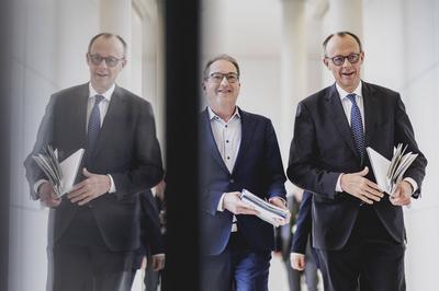 Fraktionssitzung von CDU/CSU-stock-foto