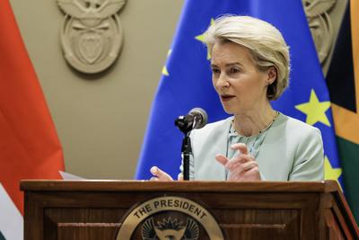 Eighth South Africa-European Union Summit held in Cape Town, South Africa-stock-foto