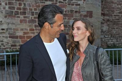 72. Bad Hersfelder Festspiele. Erol Sander und Rebecca Oehlmann anl??lich der Premiere der Inszenierung K?nig Lear im Ra-stock-photo