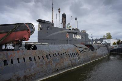 Das sowjetische U-461 im U-Boot Museum in Peenemünde (Landkreis Vorpommern-Greifswald) auf der Ostseeinsel Usedom in Mec-stock-photo