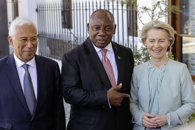 Eighth South Africa-European Union Summit held in Cape Town, South Africa-stock-foto