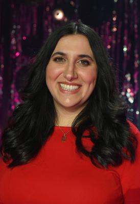 Comedienne Pegah Meggendorfer-stock-photo