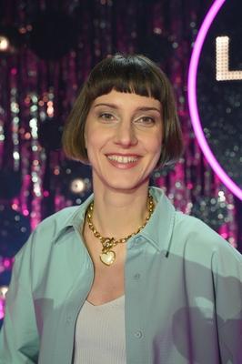 Comedian Sandra Schmidt-stock-photo