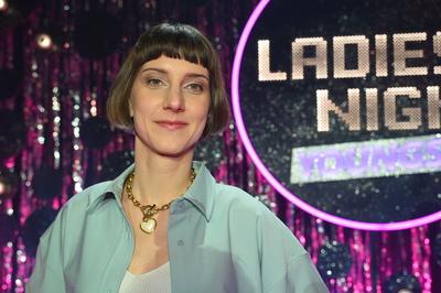 Comedian Sandra Schmidt-stock-photo