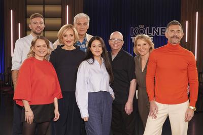Christoph Kramer, Nova Meierhenrich, Petra Gerster, Petra Gerster, Walter Sittler, Almila Bagriacik, Oliver Rohrbeck, Susan Link, Micky Beisenherz-stock-foto