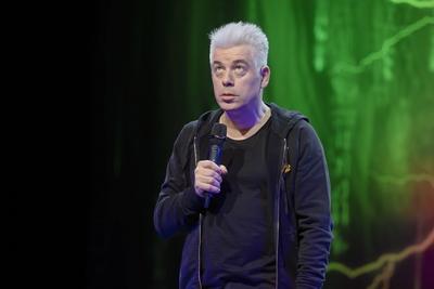 Comedian Michael Mittermeier live bei der "Humorzone" in Dresden-stock-foto