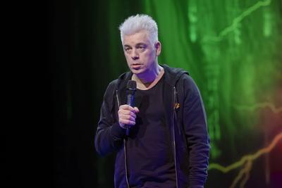 Comedian Michael Mittermeier live bei der "Humorzone" in Dresden-stock-foto