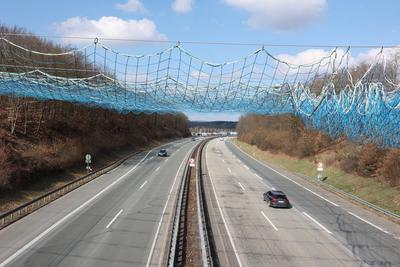 Stromnetzausbau im Siegerland-stock-foto