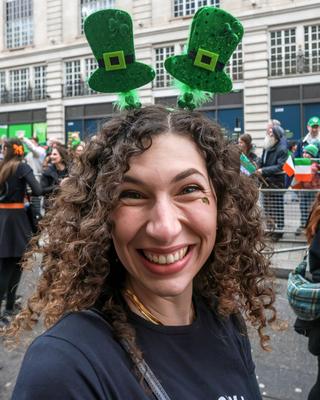 St Patrick's Day Parade London-stock-photo