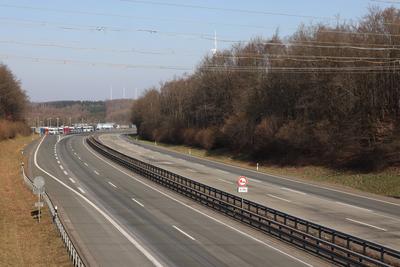 Stromnetzausbau im Siegerland-stock-foto
