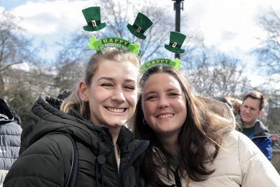 St Patrick's Day Parade London-stock-photo