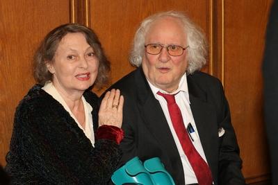 14 01 2016 Frankfurt R?mer Neujahrsempfang der Stadt Frankfurt 2016 Musiklegende Professor h c Em-stock-foto